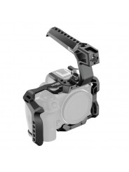 CANON EOS R7 Cage 8Sinn - - Punkty mocowania 1/4”. - Punkty mocowania M4 - uchwyty na pasek - mocowanie zimnej stopki - lekka ko