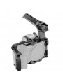 CANON EOS R7 Cage 8Sinn - - Punkty mocowania 1/4”. - Punkty mocowania M4 - uchwyty na pasek - mocowanie zimnej stopki - lekka ko