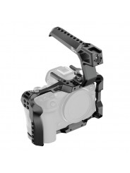 Canon EOS R/R5/R6/R6M II Cage 8Sinn - - punkty montażowe 1/4" - punkty montażowe M4 - uchwyty na paski - mocowanie na zimną