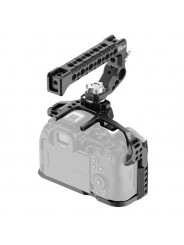 Canon EOS R/R5/R6/R6M II Cage 8Sinn - - punkty montażowe 1/4" - punkty montażowe M4 - uchwyty na paski - mocowanie na zimną