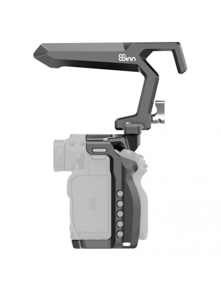 FUJIFILM X-H2 / X-H2S Cage 8Sinn - - punkty montażowe 1/4" - punkty montażowe M4 - uchwyty na paski - mocowanie zimnej stopki -