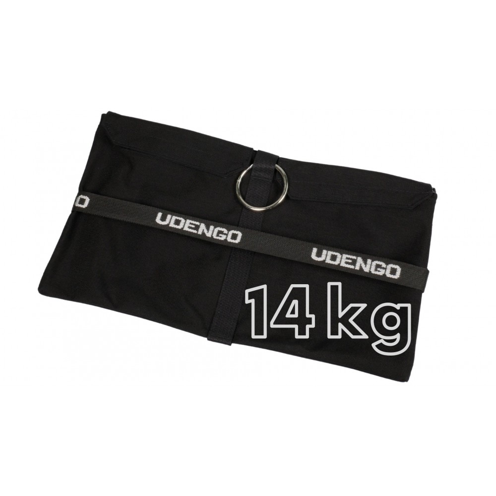 Duży Steel Shot Bag - Pusty Udengo - Przeznaczony do śrutu stalowego 12-14 kg
Waga: 0,2 kg / 0,44 funta
Tkanina: CORDURA® 1100D
