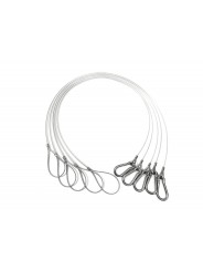 Zestaw linek zabezpieczających Udengo - 
5x linka bezpieczeństwa (2 mm) o wybranej długości
Niezawodna ochrona cennego