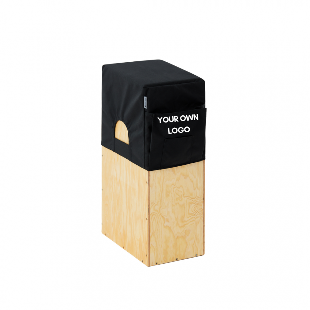 Niestandardowe drukowane logo - Siedzisko Apple Box Udengo - Własne logo  1