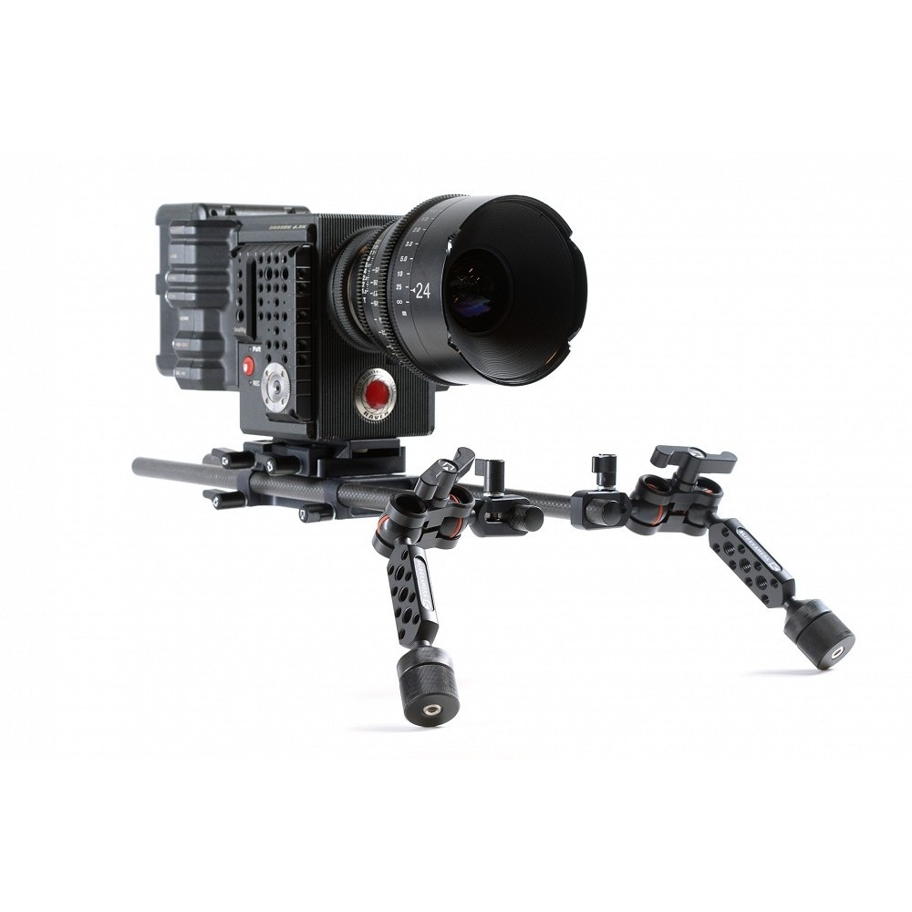 Shooto Rig - Uniwersalny Baseplate Slidekamera - Całkowita długość riga: 250 mm (9,8")Kolor: czarnyWaga: 0,56 kgMateriał: