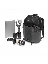 B-Stock Lowepro Plecak Photo Active BP 300 AW Black/Grey Lowepro - 
System rozdzielaczy QuickShelf™ otwiera się na 3-poziomową p