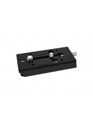 B-Stock AK-101 sliding plate for AKC-3 adapter Slidekamera - Rozmiar: 90mm x 50mm x 11mm Kolor: czarnyWaga: 0,1 kgMateriał: twar