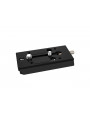 B-Stock AK-101 sliding plate for AKC-3 adapter Slidekamera - Rozmiar: 90mm x 50mm x 11mm Kolor: czarnyWaga: 0,1 kgMateriał: twar