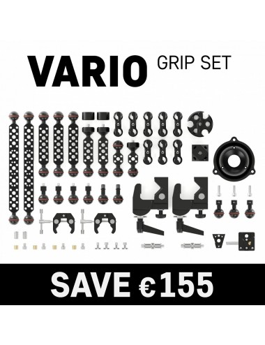 Vario Grip Set Slidekamera - wielofunkcyjny zestaw uchwytów. To jak LEGO dla dużych chłopców. Wideo: