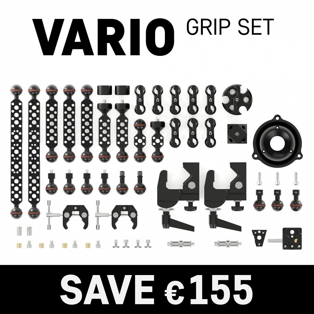 Vario Grip Set Slidekamera - wielofunkcyjny zestaw uchwytów. To jak LEGO dla dużych chłopców. Wideo: