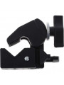 Pokrętło Super Clamp™ w kształcie litery T, czarne, 13-55 mm/0,51-2,17 cala Avenger - 
Szczęki Super Clamp™ działają na