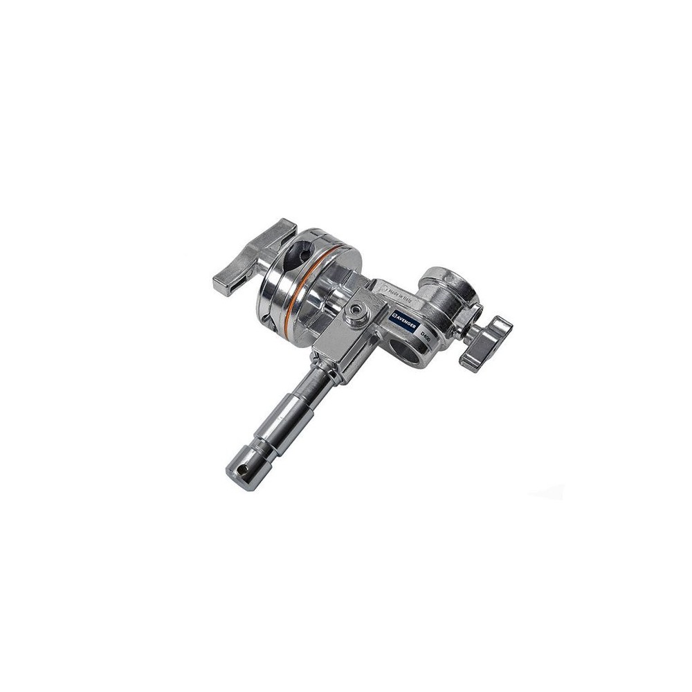 Głowica Jumbo Grip Head 4,5 cala, srebrna z kołkiem i odbiornikiem dla juniorów - Avenger 
Głowica gripa z juniorskim kołkiem i