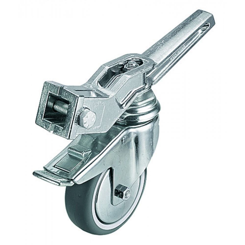 Zestaw 3 kółek z hamulcami 100 mm Silver Avenger - 
Nośność: 90 kg
Dostępne w kolorze srebrnym A9000N 
Zaprojektowany dla