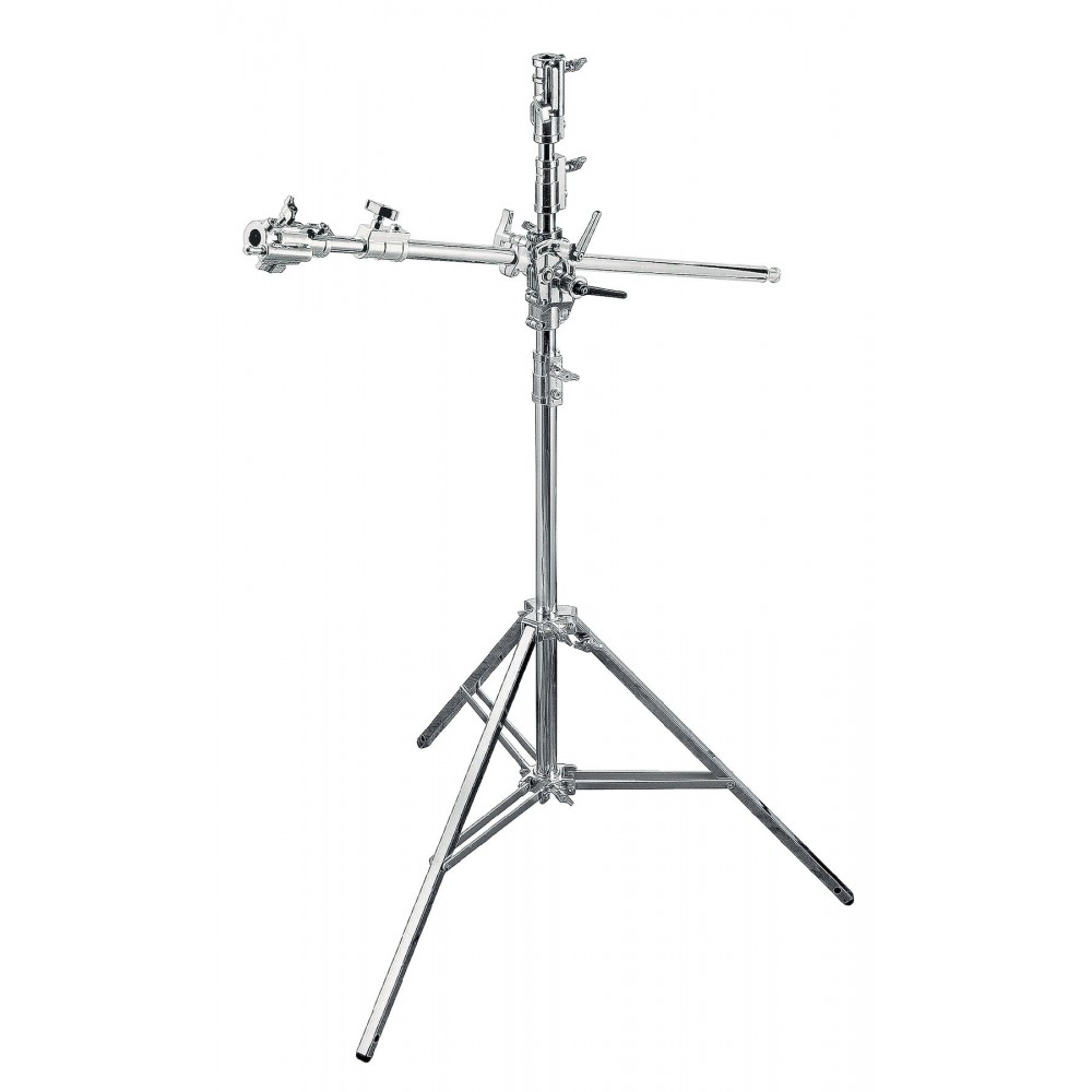 Boom Stand 50 Steel Avenger - Statyw z 4 sekcjami i 3 taśmami nośnymi
Może być używany jako statyw oświetleniowy lub