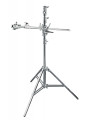 Boom Stand 50 Steel Avenger - Statyw z 4 sekcjami i 3 taśmami nośnymi
Może być używany jako statyw oświetleniowy lub
