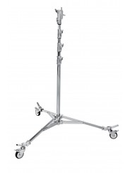 Roller Stand 42 z niską podstawą Avenger - 
Niska podstawa dla dodatkowej stabilności
Nośność: 40 kg
Koła hamujące
Trzy