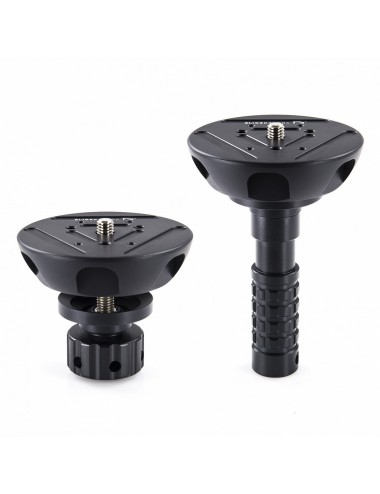 Półkula 100 mm 3/8" z Uchwytem Slidekamera - 
Uniwersalna półkula dla wszystkich kamer lub głowic z płaską podstawą i gwintem ze