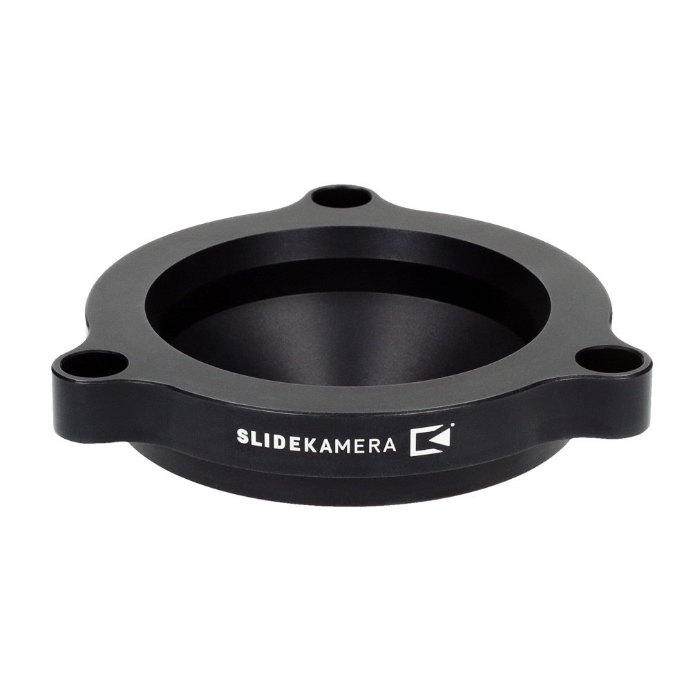 Adapter głowicy 75 mm Slidekamera - Kolor: czarnyMateriał: twarde anodyzowane aluminium 1