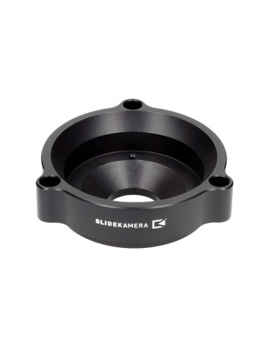 Adapter głowicy misy 100 mm Slidekamera - Kolor: czarnyMateriał: twarde anodowane aluminium 1