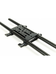 Shooto Rig - Uniwersalny Baseplate Slidekamera - Całkowita długość riga: 250 mm (9,8")Kolor: czarnyWaga: 0,56 kgMateriał: