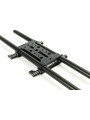 Shooto Rig - Uniwersalny Baseplate Slidekamera - Całkowita długość riga: 250 mm (9,8")Kolor: czarnyWaga: 0,56 kgMateriał: