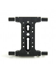 Shooto Rig - Uniwersalny Baseplate Slidekamera - Całkowita długość riga: 250 mm (9,8")Kolor: czarnyWaga: 0,56 kgMateriał: