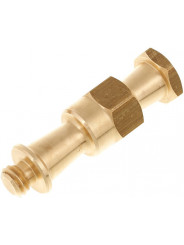 Łącznik do dwóch 035 z gwintem 1/4" Manfrotto - Standardowa śruba 1/4 '' lub 3/8 '' i zatrzaskuje się w gnieździe Super Clamp Ad