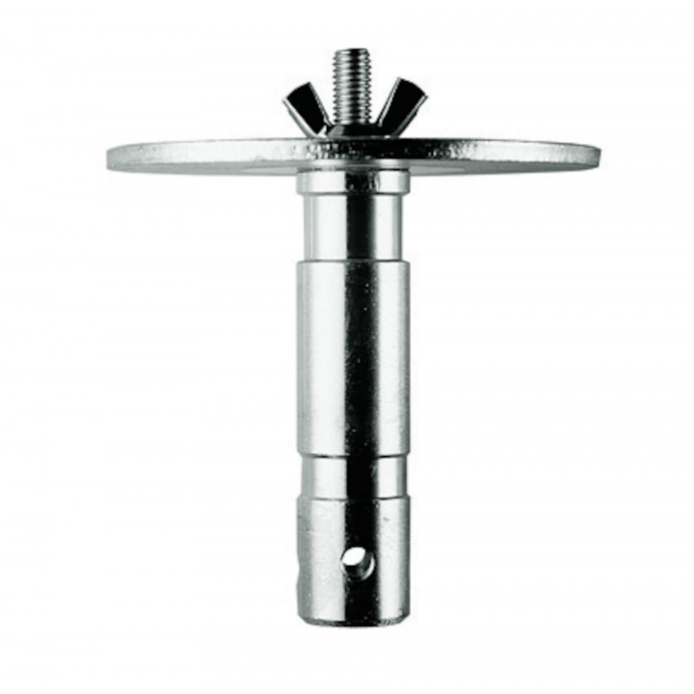 Adapter męski 28 mm / 1 1/8" Manfrotto - 
Mocowanie górne 1 1/8'' (28mm) trzpień 
Śruba M10 (163-10), M12 (163-12) lub 3/8"