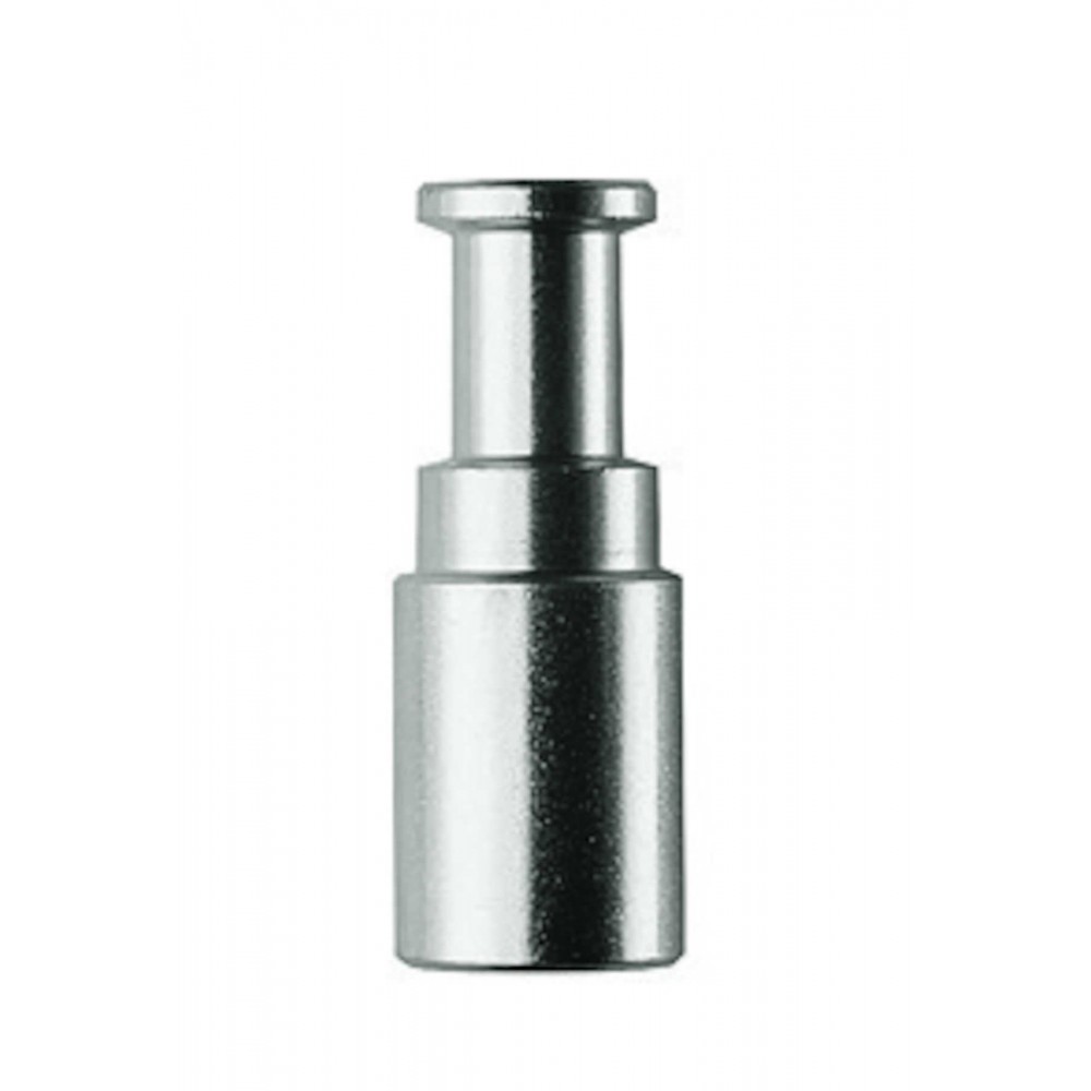 Adapter z gwintem żeńskim 3/8" na męski 5/8" Manfrotto - długość 50 mm
3/8'' na dolnym końcu
Kołek 5/8'' na górze
5cm wysokości