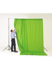 Tło Chromakey 3x3.5m Green Lastolite by Manfrotto -  1