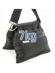Sandbag Standard 7kg Udengo - Rozmiar: 26 cm x 24 cm / 10,2" x 9,5 "Waga: około 7 kg (wypełnienie suchym piaskiem)Materiał: