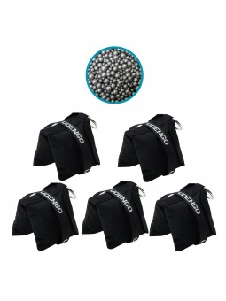 5x Steel Shot Bag 6kg -...