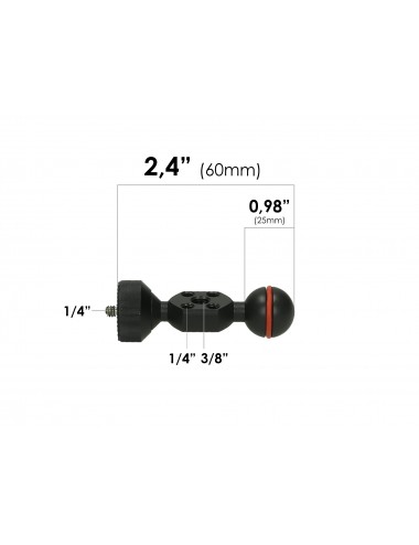 Krótkie ramię przegubowe Vario 2,4 " Slidekamera -  1