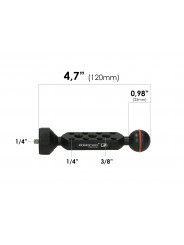 Przegubowe długie ramię Vario 4,7" Slidekamera - 1