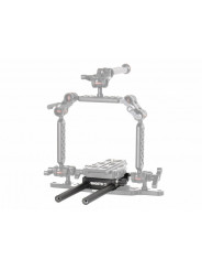 Shooto Rig - Uniwersalny Baseplate Slidekamera - Całkowita długość riga: 250 mm (9,8")Kolor: czarnyWaga: 0,56 kgMateriał: