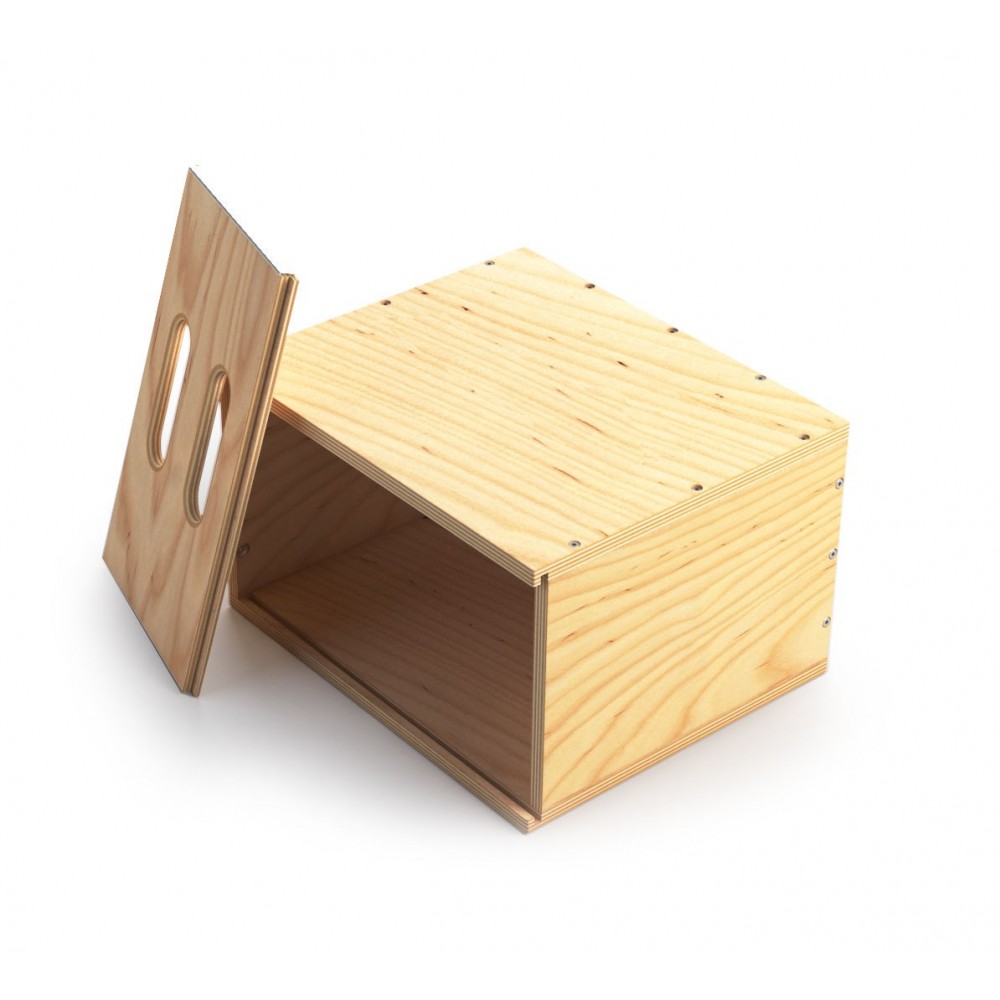 Mini Apple Box Full Nested Udengo - Rozmiar: 8" x 11" x 13" (20 cm x 28 cm x 33 cm) Waga: 7,71 funta (3,5 kg) Materiał: 12mm skl