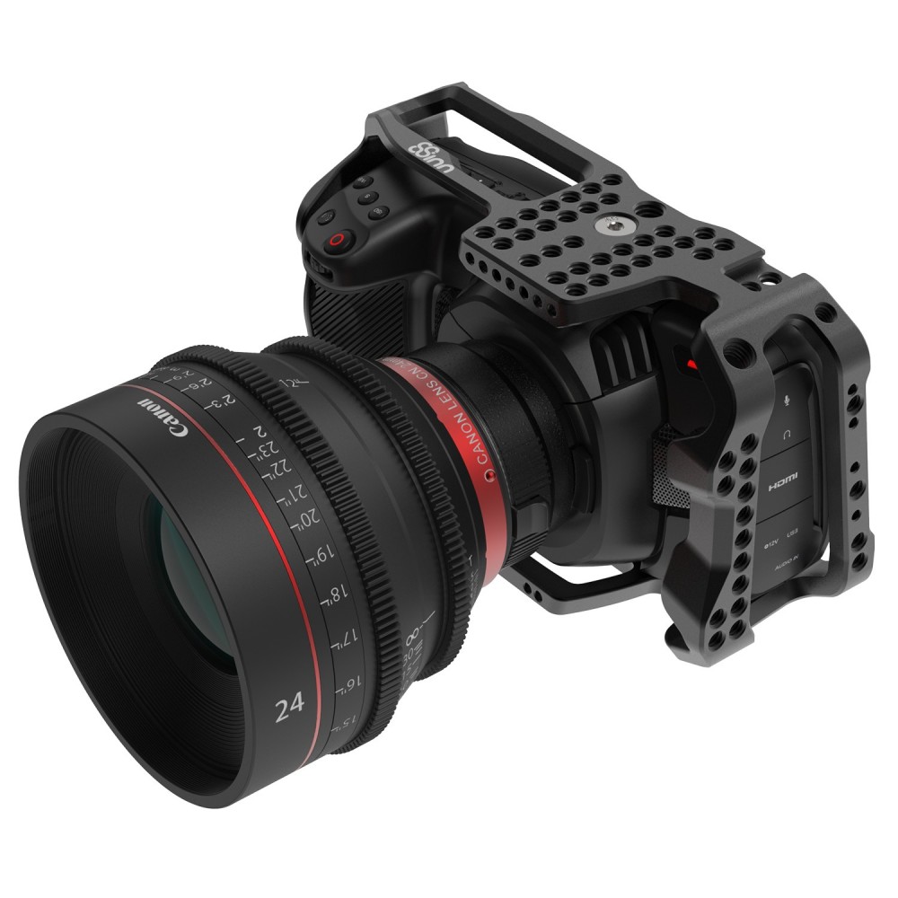 BlackMagic Pocket Cinema Camera 4K / 6K Cage 8Sinn - 8Sinn wyjątkowa konstrukcja wraz z Blackmagic design prowadzą do innego pię