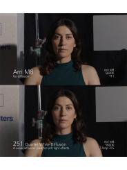 Biały Filtr Dyfuzyjny Quarter - 251 Lee Filters -  3