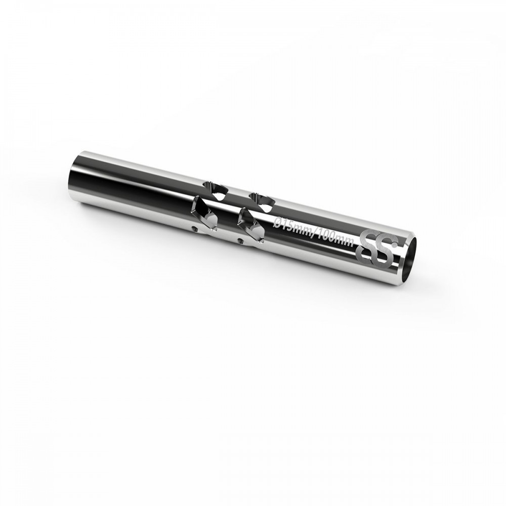 15MM pręt ze stali nierdzewnej 1PC 8Sinn - 
Wycięcia dekoracyjne
Materiał: stal nierdzewna
Gwint wewnętrzny na obu
