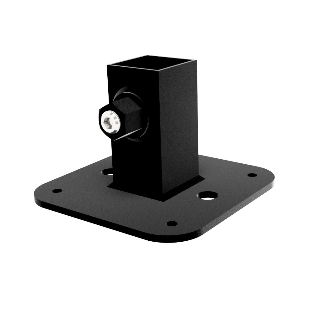 Adapter płyty ściennej Udengo - 
Kołek ze stali nierdzewnej
Punkt montażu na płaskiej powierzchni
 1