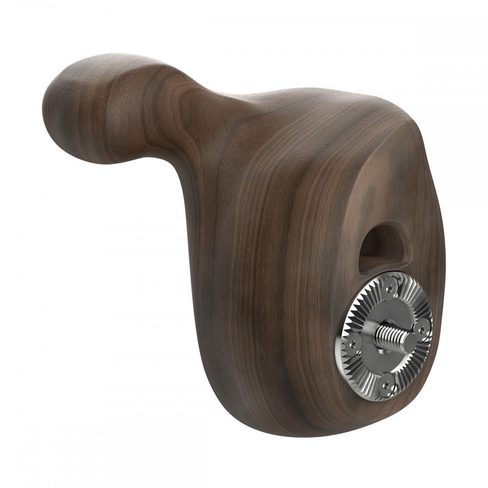 Drewniany uchwyt po lewej stronie z rozetą Arri 32mm 8Sinn - Kluczowe cechy:- Ergonomia-Drewno orzechowe- Załącznik: 32mm rozeta