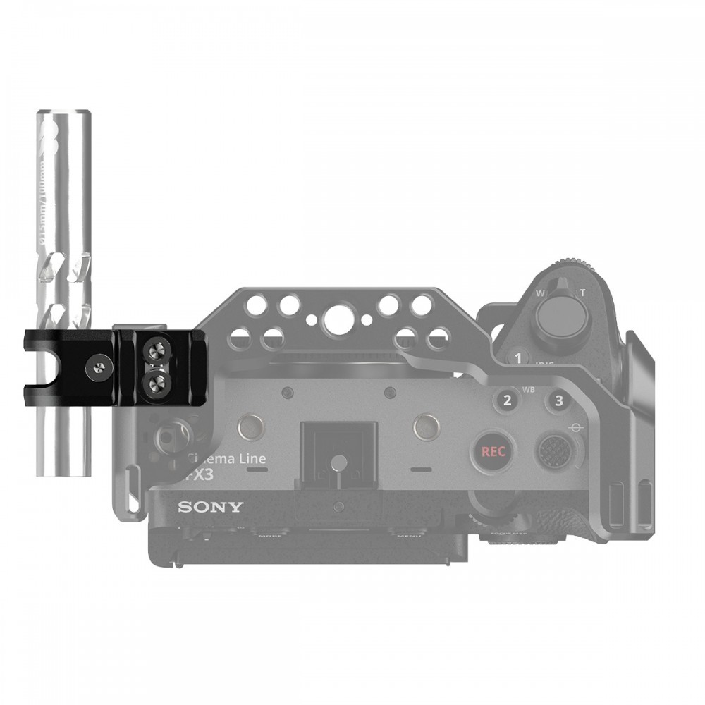 15mm Pojedynczy zacisk pręta z zimną stopką dla 8Sinn Sony FX3 / FX30 Cage 8Sinn - Kluczowe cechy:- Kompatybilność z Sony FX3 i
