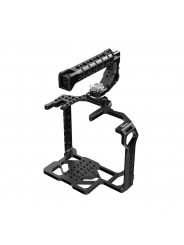 Klatka do Canon C70 V2 8Sinn - Najważniejsze cechy:

4-częściowa klatka (wstępnie zmontowana)
2 punkty mocowania klatki do