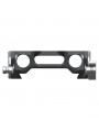 15mm Baseplate 8Sinn - Kluczowe cechy:
2 rozety Arri 32 mm
Kompatybilny z prętem 15 mm
3 x śruby radełkowane
4 gwintowane