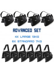 Zestaw Sandbag Advanced Udengo - Bardzo solidna konstrukcja, wysoka wytrzymałość (certyfikowany) Kieszenie zabezpieczone
