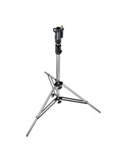 Steel Junior Stand Manfrotto - Profesjonalny, wytrzymały statyw do pracy w studio lub w plenerze
Podwójnie usztywniona podstawa