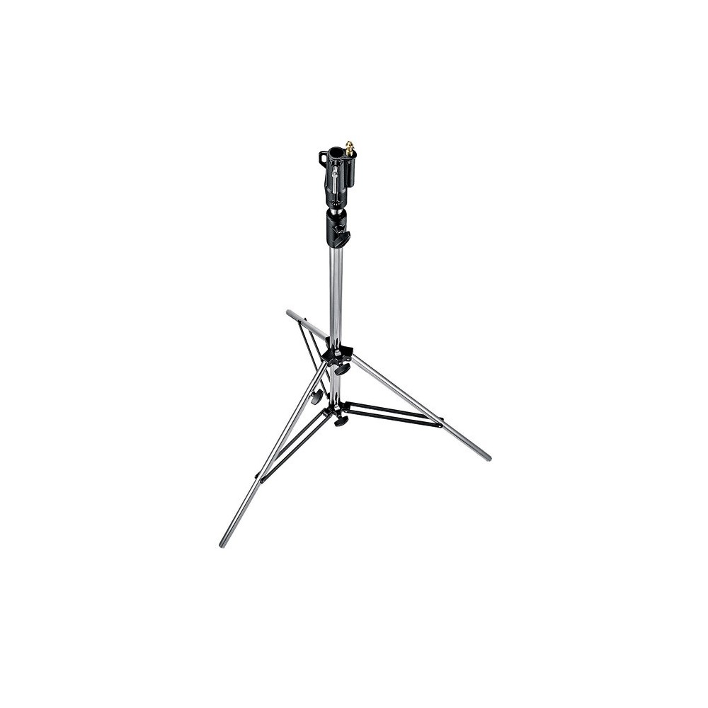 Steel Junior Stand Manfrotto - Profesjonalny, wytrzymały statyw do pracy w studio lub w plenerze
Podwójnie usztywniona podstawa
