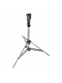 Steel Junior Stand Manfrotto - Profesjonalny, wytrzymały statyw do pracy w studio lub w plenerze
Podwójnie usztywniona podstawa