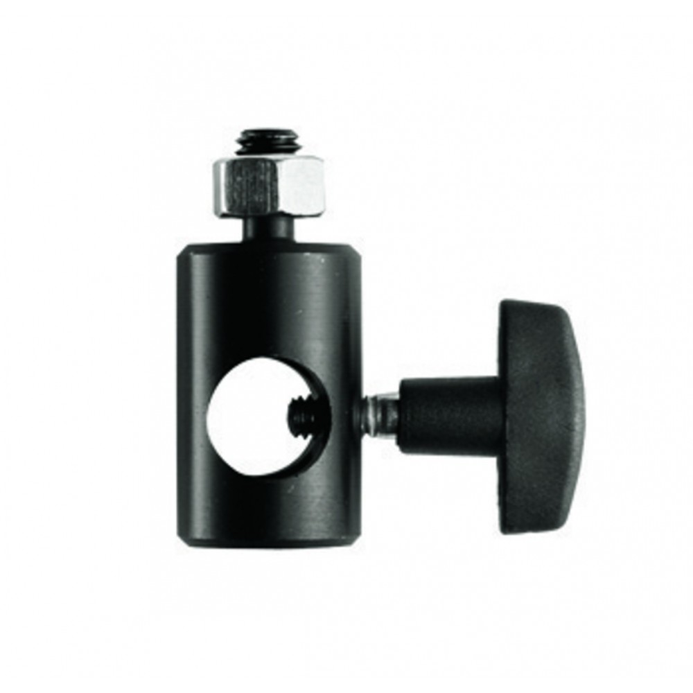 Gwint statywu 3/8"5/8" i złącze nakrętki Manfrotto - śruba 3/8''
Gniazdo 5/8'' (16 mm)
Aluminium
 1