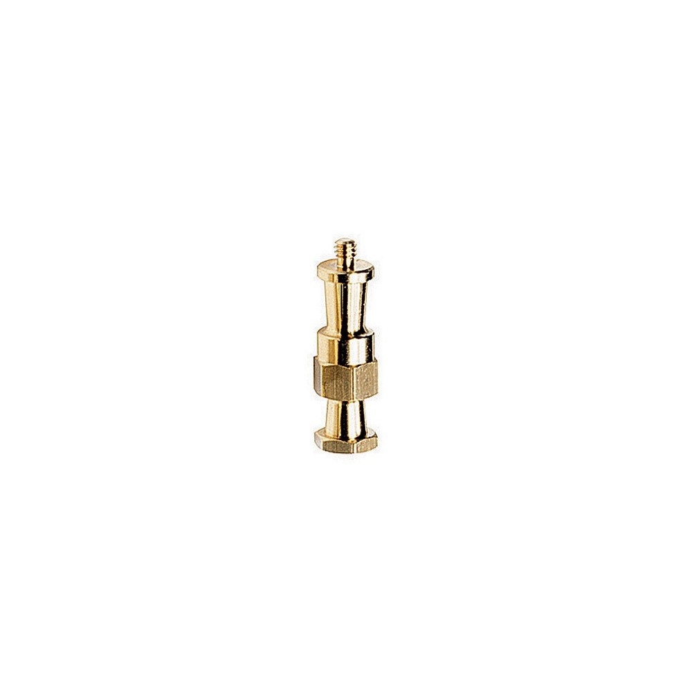 Łącznik do dwóch 035 z gwintem 1/4" Manfrotto - Standardowa śruba 1/4 '' lub 3/8 '' i zatrzaskuje się w gnieździe Super Clamp Ad